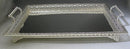 Candlestick Tray: Silver Plated