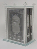 Bencher Holder & 5 Bentchers: Lucite Crushed Glass
