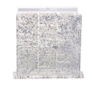 Bencher Set: Lucite Print Silver Frosted