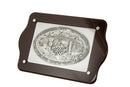 Challah Board: Wood & Silver Plated