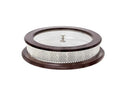 Matzah Box: Wood/Silver Plated Xl