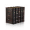 Artscroll Classic Hebrew-English Machzor: 5 Volume Set - Brown Antique Leather