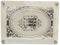 Challah Board: Lucite With Silver Art Oval In Floral Rectangle