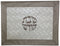 Challah Cover: Vinyl Rock Frame Design - White & Brown