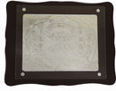 Challah Board: Wood & Silver Plated