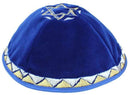 Majestic Giftware - Royal Blue Velvet With Magen David on Top -