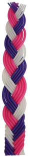 Havdalah Candle: Braided Beeswax - Multicolor