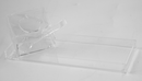 Honey Dish: Lucite With Apple Design And Tray + Spoon