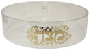 Matzah Box: Lucite - Gold