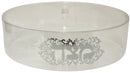 Matzah Box: Lucite - Silver