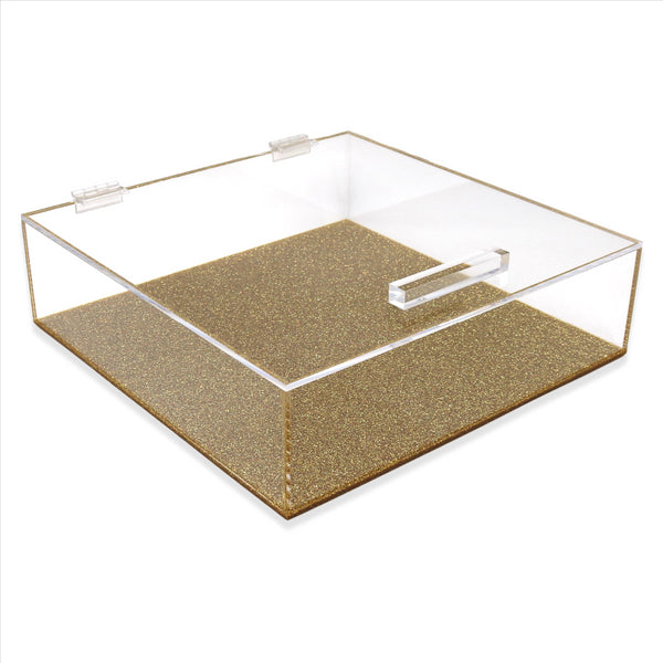 Matzah Box: Lucite Square