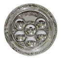 Seder Plate: Silver Plated - 15"