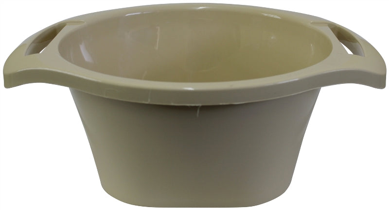 Wash Bowl: Plastic - Beige