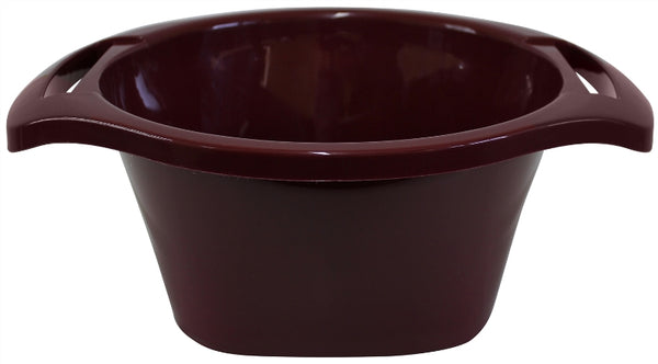 Wash Bowl: Plastic - Maroon