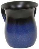Wash Cup: Stainless Steel Glitter Design - Blue
