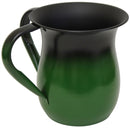 Wash Cup: Stainless Steel - Green & Black