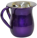 Wash Cup: Stainless Steel Shiny - Purple