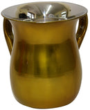 Wash Cup: Plastic - Gold