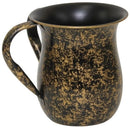 Wash Cup: Stainless - Black/Gold