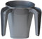 Wash Cup: Plastic - Grey