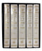 Artscroll Hebrew Machzor With English Instructions: 5 Volume Set - Full Size - Hardcover [White]