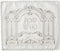 Challah Cover: Traditional Synagogue Brocade - Large