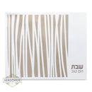Challah Cover: Pu Leather Full Stipe Design