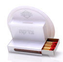 Hadlakas Neiros Stand: 3 In 1 With Tzedaka Box - Classic Design