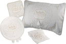 Pesach Set: Versailles Crystals Embroidery - Off White