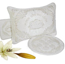Pesach Set: Crystal Couch Collection - White