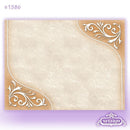 Challah Board: Glass Marble Design Large - Beige