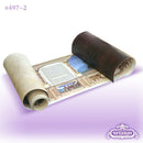 Megillah Esther: Leather Scroll With Pictures