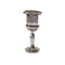 Havdalah Candlestick: Silver Plated Octagon