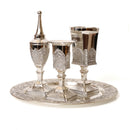 Havdalah Set: Silver Plated Filigree