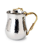 Wash Cup: Leaf Design