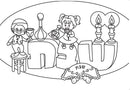 Jumbo Coloring Book - Shabbos