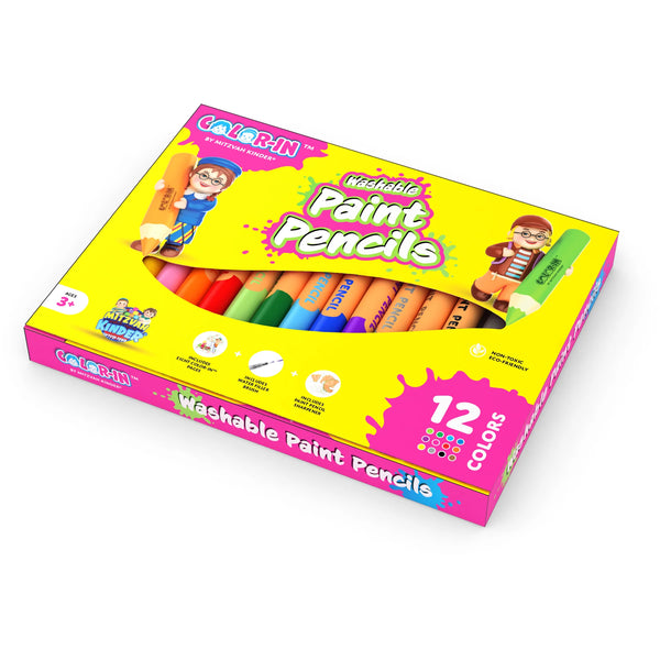 Mitzvah Kinder: Color-In Washable Paint Pencils