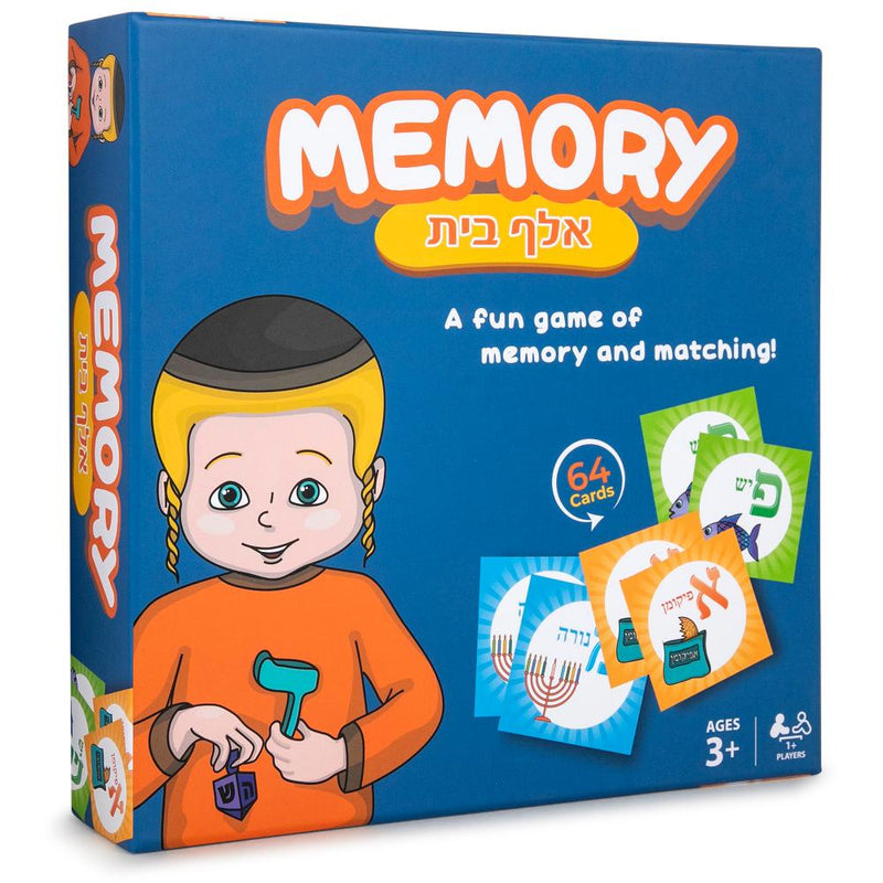 Memory Alef Bais Card Game