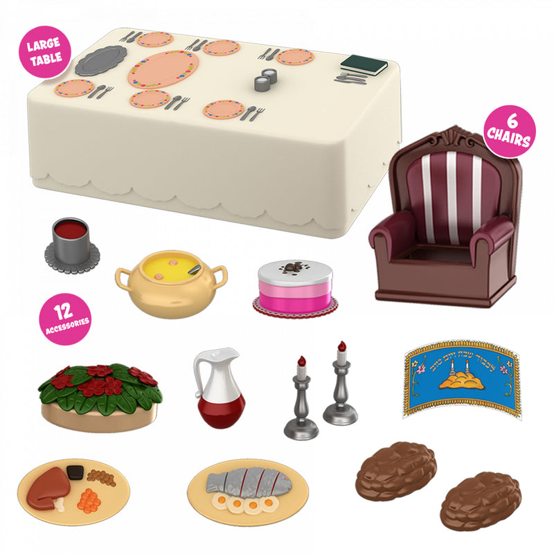 Mitzvah Kinder - Shabbos Table Set