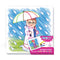 Mitzvah Kinder: Color-In Raindrop Canvas - Paint By Color