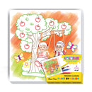Mitzvah Kinder: Color-In Friends Canvas - Paint By Color
