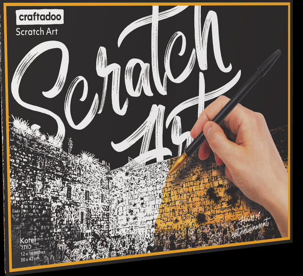 Craftadoo Scratch Art - Kotel
