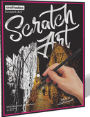 Craftadoo Scratch Art - Old Street of Jerusalem