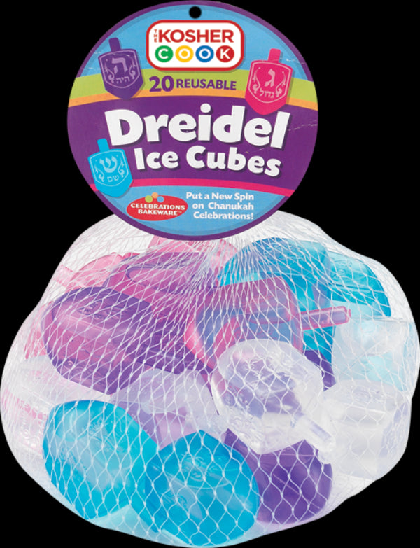 Reusable Ice Cubes - Dreidel 20Pk.