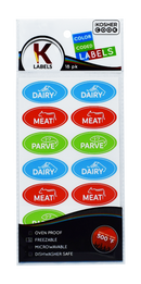 Kosher Labels 18Pk. - Assorted