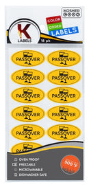 Kosher Labels 24Pk. On Sheets - Passover
