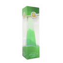 Havdalah Candle: Pyramid Shape - Green