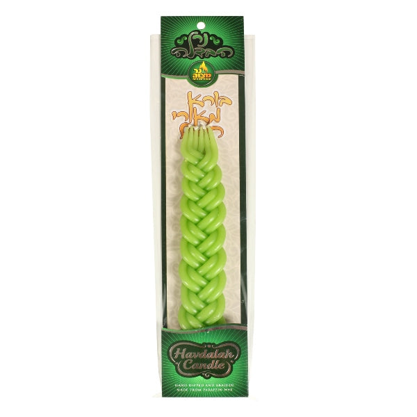 Havdalah Candle Colored - Green