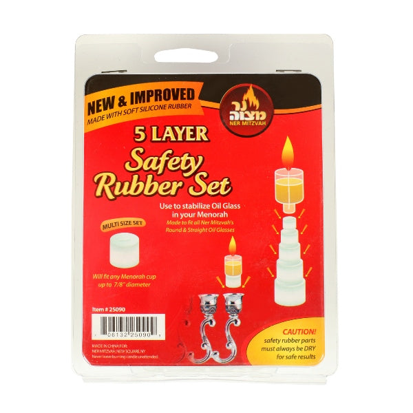 Safety Rubber Set - 5 Layer (9 Pack)