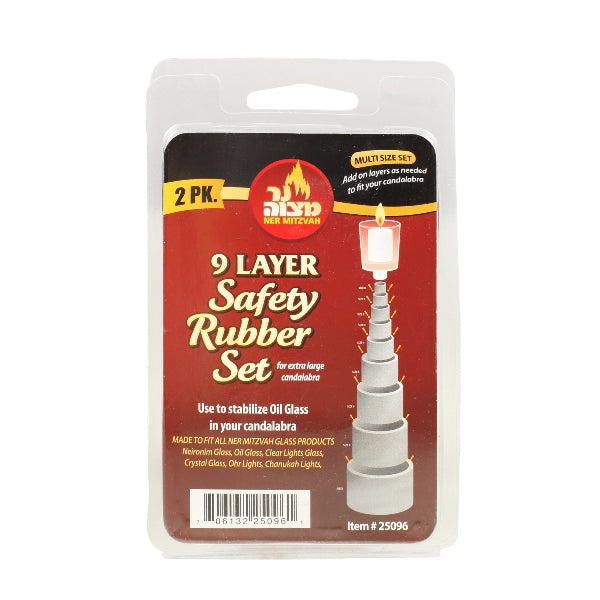 Safety Rubber Set - 9 Layer (2 Pack)